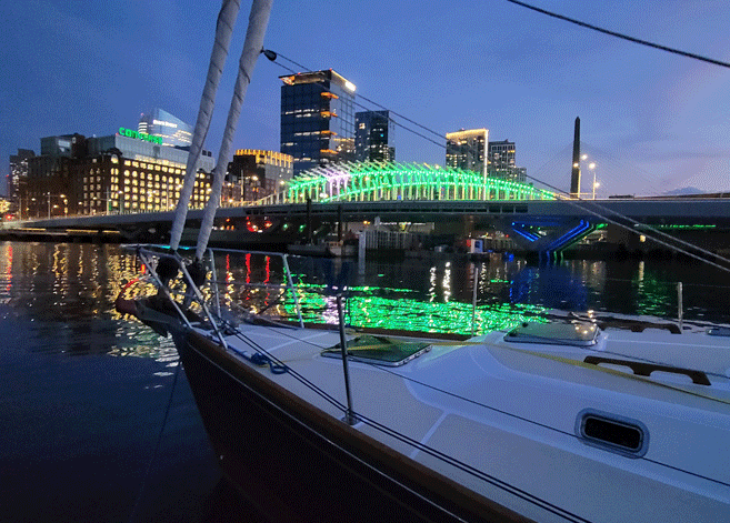 In Port at Boston
